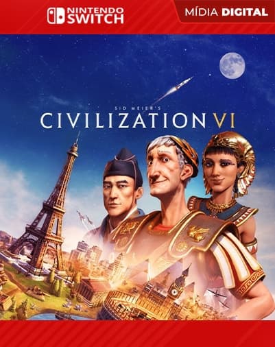 Sid Meier’s Civilization VI – Nintendo Switch – Mídia Digital