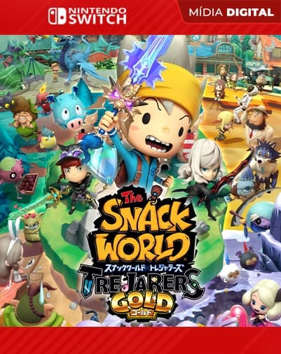 Snack World The Dungeon Crawl – Nintendo Switch – Mídia Digital