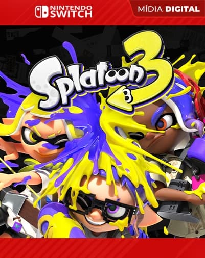 Splatoon 3 – Nintendo Switch – Mídia Digital