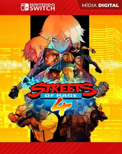 Streets of Rage 4 – Nintendo Switch – Mídia Digital