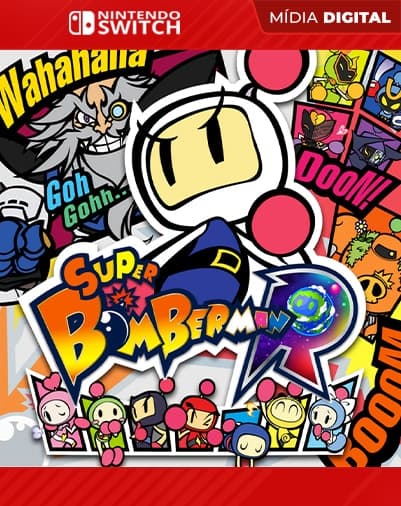 Super Bomberman R – Nintendo Switch – Mídia Digital