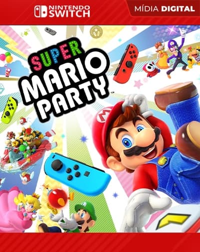 Super Mario Party – Nintendo Switch – Mídia Digital