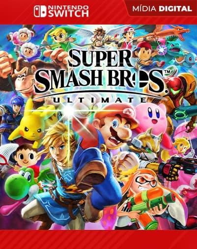 Super Smash Bros. Ultimate – Nintendo Switch – Mídia Digital