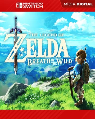 The Legend of Zelda: Breath of the Wild – Nintendo Switch – Mídia Digital