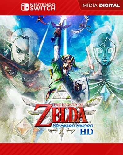 The Legend of Zelda: Skyward Sword HD – Nintendo Switch – Mídia Digital