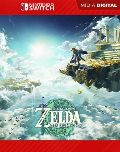 The Legend of Zelda: Tears of the Kingdom – Nintendo Switch – Mídia Digital