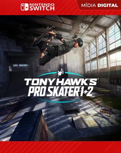 Tony Hawk’s Pro Skater 1 + 2 – Nintendo Switch – Mídia Digital