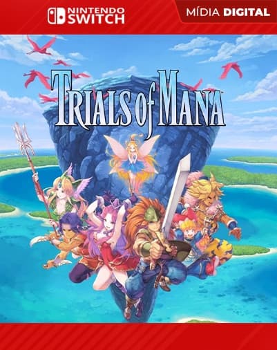 Trials of Mana – Nintendo Switch – Mídia Digital