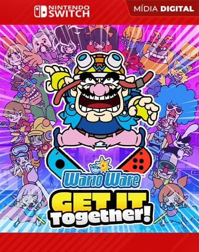WarioWare: Get It Together! – Nintendo Switch – Mídia Digital