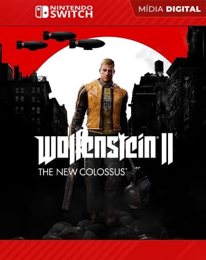 Wolfenstein II The New Colossus – Nintendo Switch – Mídia Digital