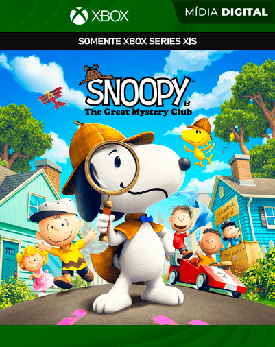 Snoopy & The Great Mystery Club – Xbox Series XS – Mídia Digital