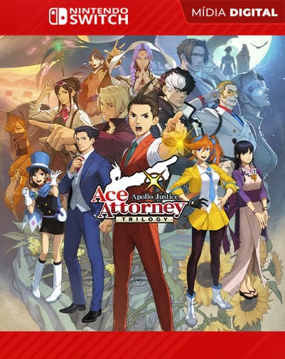Apollo Justice: Ace Attorney Trilogy – Nintendo Switch – Mídia Digital