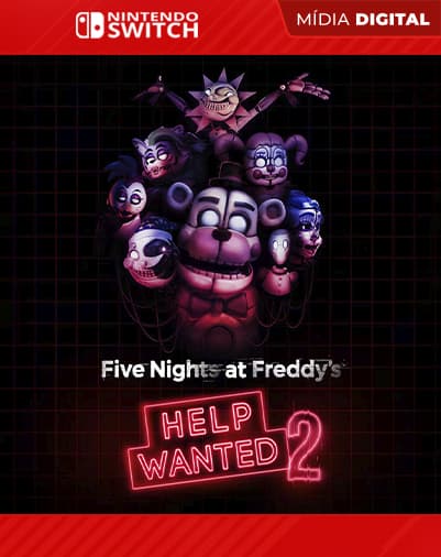 Five Nights at Freddy’s: Help Wanted 2 – Nintendo Switch – Mídia Digital