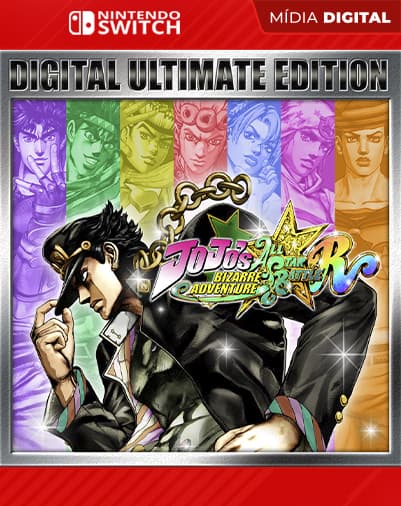 JoJo’s Bizarre Adventure: All-Star Battle R Deluxe Edition – Nintendo Switch – Mídia Digital
