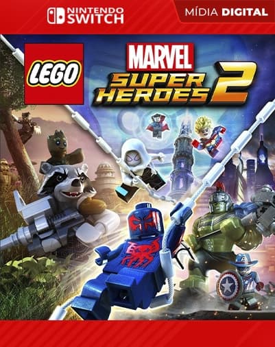 Lego Marvel Super Heroes 2 – Nintendo Switch – Mídia Digital