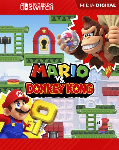 Mario vs. Donkey Kong – Nintendo Switch – Mídia Digital