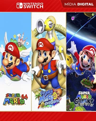 Super Mario 3D All-Stars – Nintendo Switch – Mídia Digital
