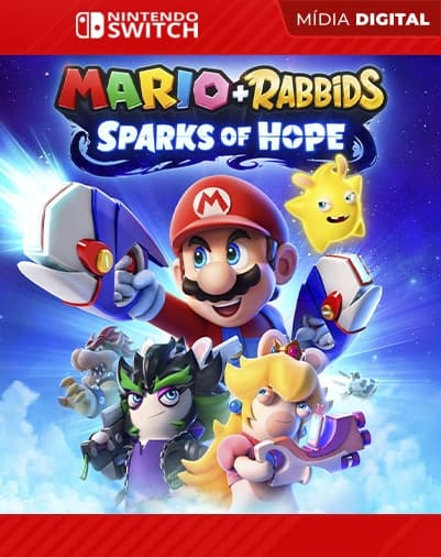MARIO + RABBIDS SPARKS OF HOPE – Nintendo Switch – Mídia Digital