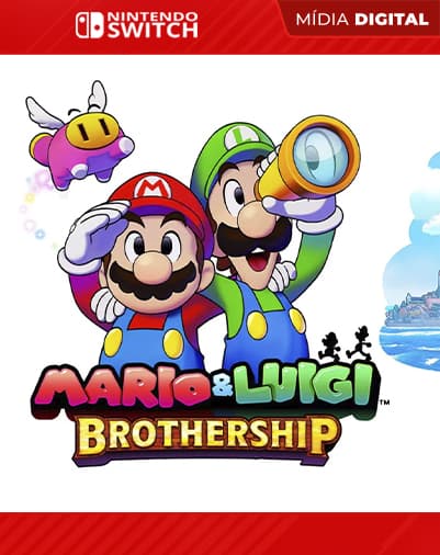Mario & Luigi: Brothership – Nintendo Switch – Mídia Digital