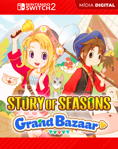 STORY OF SEASONS: Grand Bazaar – Nintendo Switch 2 – Mídia Digital