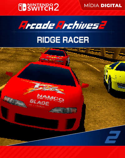 Arcade Archives 2 RIDGE RACER – Nintendo Switch 2 – Mídia Digital