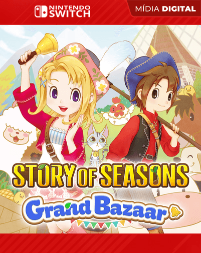 STORY OF SEASONS: Grand Bazaar – Nintendo Switch – Mídia Digital