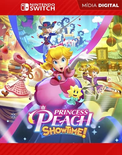 Princess Peach: Showtime! – Nintendo Switch – Mídia Digital