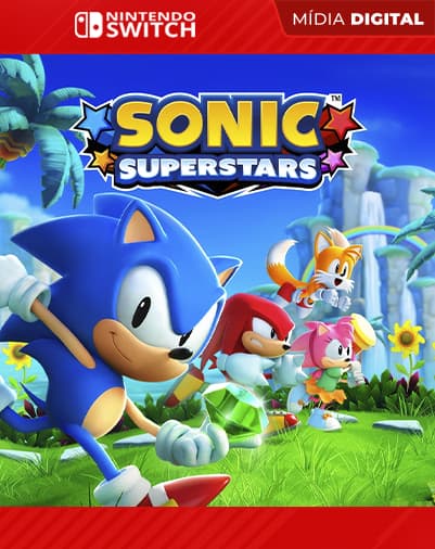 Sonic Superstars – Nintendo Switch – Mídia Digital