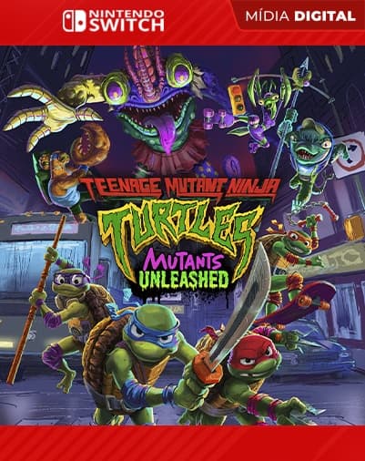 Teenage Mutant Ninja Turtles: Mutants Unleashed – Nintendo Switch – Mídia Digital