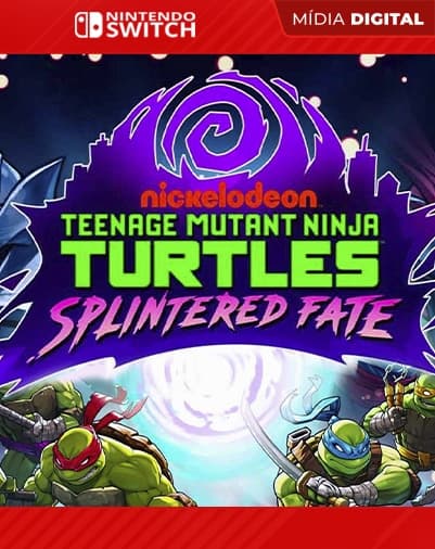 Teenage Mutant Ninja Turtles: Splintered Fate – Nintendo Switch – Mídia Digital