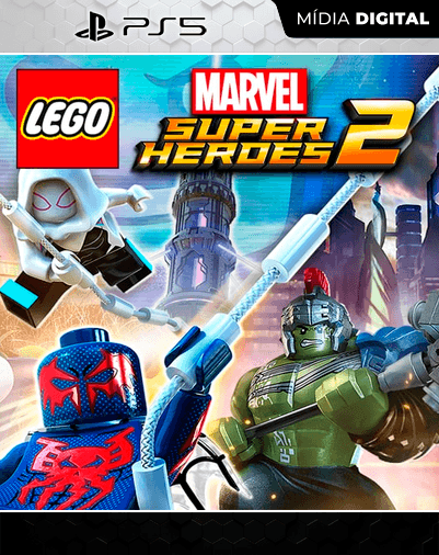 LEGO Marvel Super Heroes 2 – PS5 – Mídia Digital