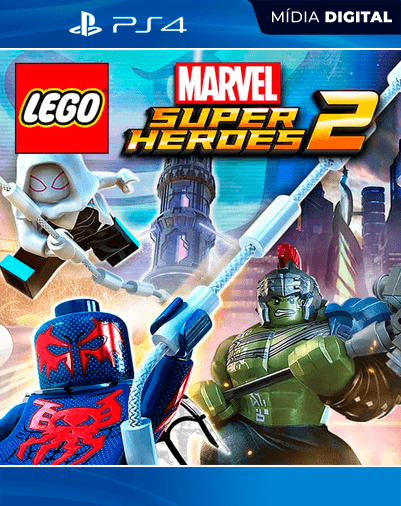 LEGO Marvel Super Heroes 2 – PS4 – Mídia Digital
