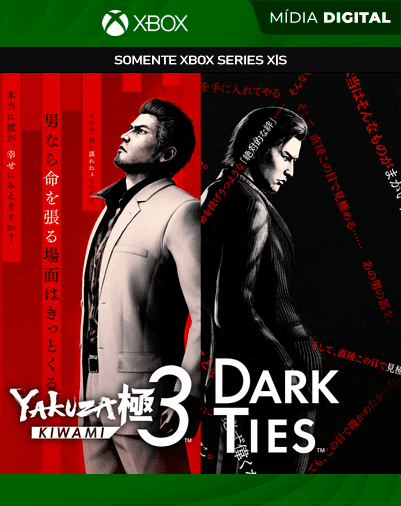 Yakuza Kiwami 3 & Dark Ties – Xbox Series XS – Mídia Digital