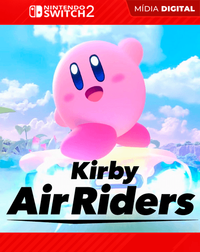 Kirby Air Riders – Nintendo Switch 2 – Mídia Digital