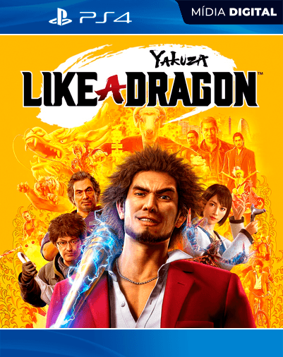 Yakuza: Like a Dragon – PS4 – Mídia Digital