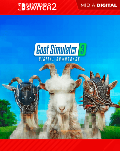 Goat Simulator 3 – Nintendo Switch 2 – Mídia Digital