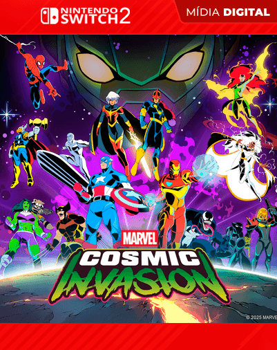 MARVEL Cosmic Invasion – Nintendo Switch 2 – Mídia Digital