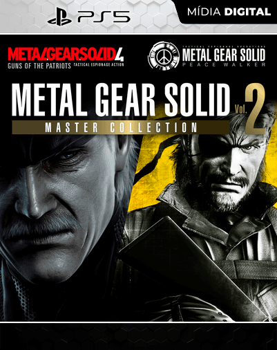 METAL GEAR SOLID: MASTER COLLECTION Vol.2 – PS5 – Mídia Digital