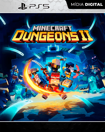 Minecraft Dungeons II – PS5 – Mídia Digital