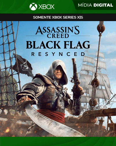 Assassin’s Creed Black Flag Resynced – Xbox Series XS – Mídia Digital
