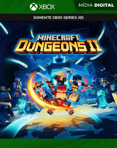Minecraft Dungeons II – Xbox Series XS – Mídia Digital