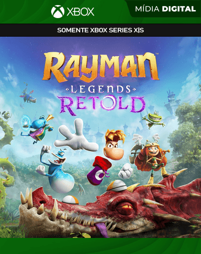 Rayman Legends Retold – Xbox Series XS – Mídia Digital