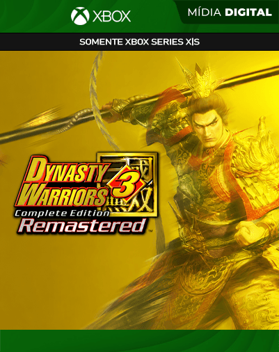 DYNASTY WARRIORS 3: Complete Edition Remastered – Xbox Series XS – Mídia Digital