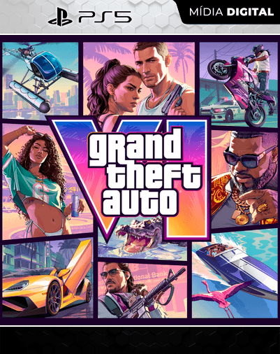 Grand Theft Auto VI – PS5 – Mídia Digital