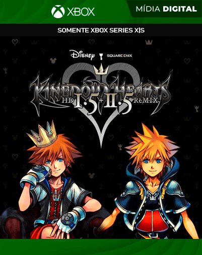 KINGDOM HEARTS -HD 1.5+2.5 ReMIX – Xbox Series XS – Mídia Digital