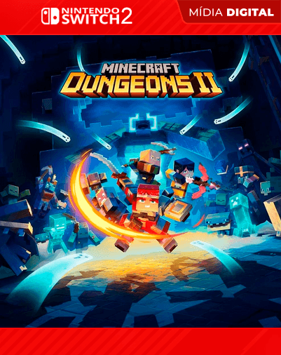 Minecraft Dungeons II – Nintendo Switch 2 – Mídia Digital