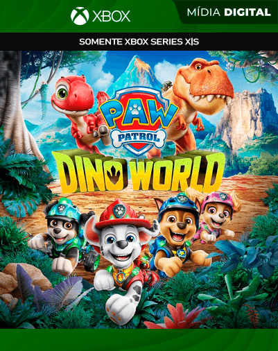 Patrulha Canina – O Mundo dos Dinossauros – Xbox Series XS – Mídia Digital