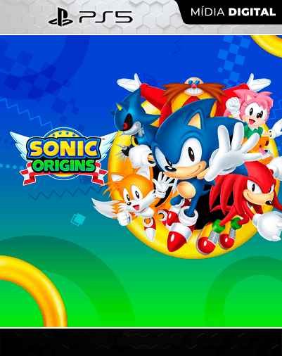 Sonic Origins – PS5 – Mídia Digital