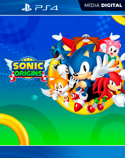 Sonic Origins – PS4 – Mídia Digital