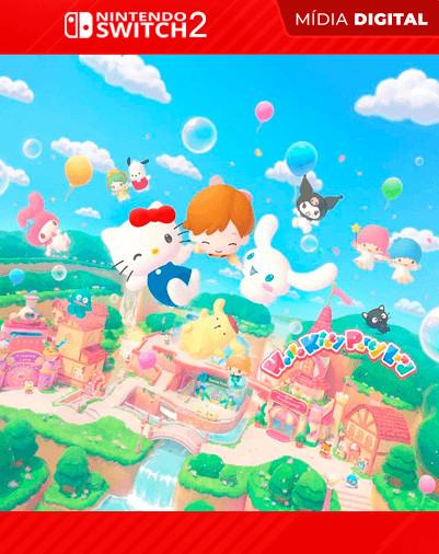 Hello Kitty Party Land – Nintendo Switch 2 – Mídia Digital